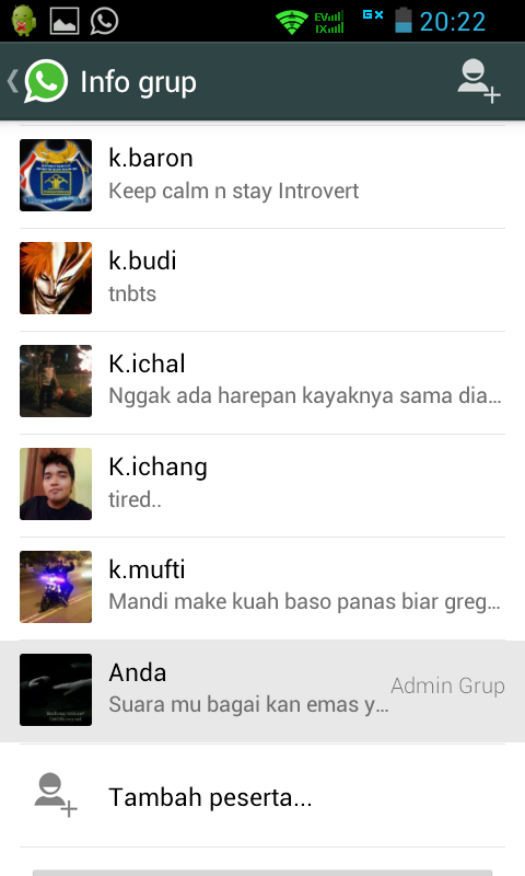 (ASK) Grup whatsapp untuk member kaskus