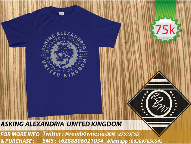 **READY STOCK dan PO (no kuota) KAOS BAND ( BMTH,PARAMORE,ADTR,DAN MSH BNYK LG)**