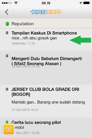 Tampilan Kaskus Di Smartphone 