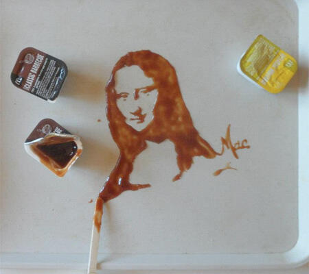 Kreatif! Gambar wajah menggunakan bahan makanan &amp; minuman. &#91;Must See&#93;