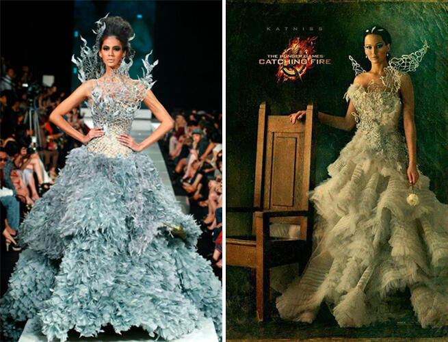 &#91;BANGGA&#93; BAJU KATNISS EVERDEEN DI HUNGER GAMES DIDESAIN OLEH DESAINER MUDA INDONESIA