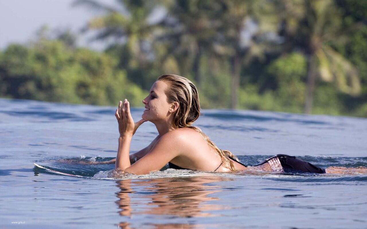 Alana Blanchard Surfer Girl Hawaii