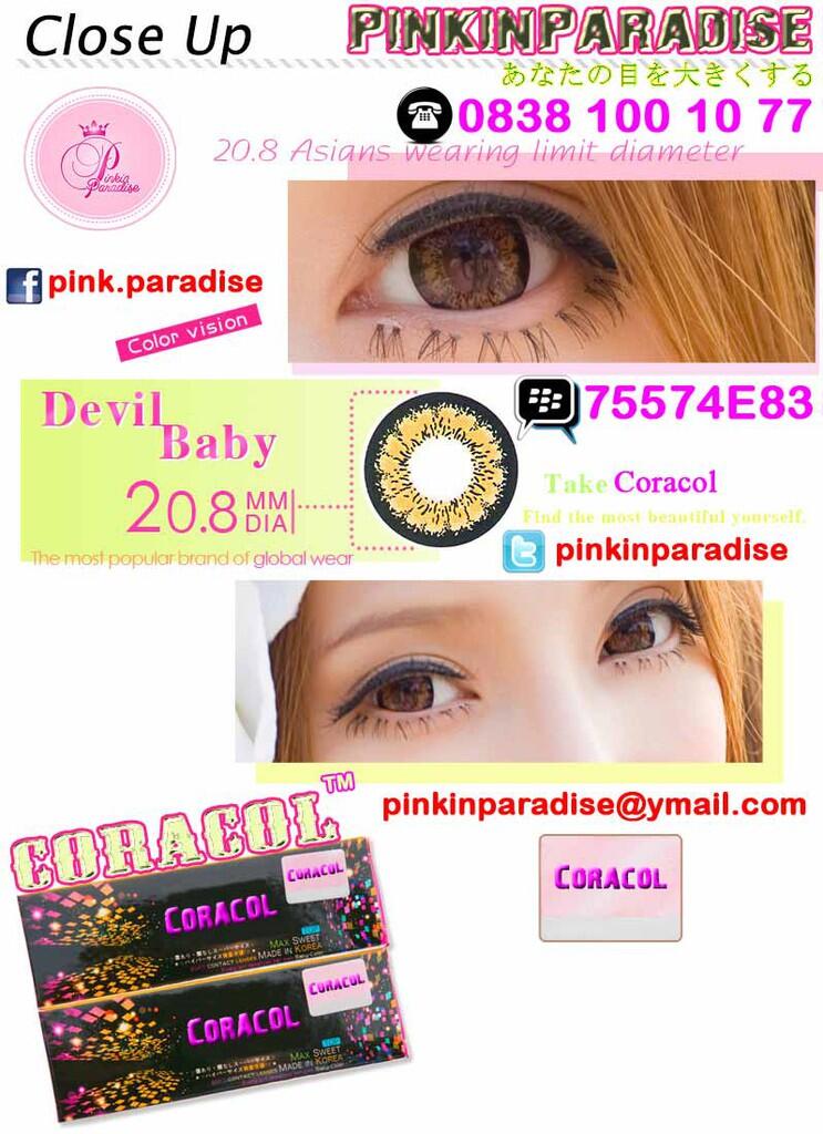Pinkinparadise™ Japan Softlens / Soft Lens / Contact Lens - CORACOL®