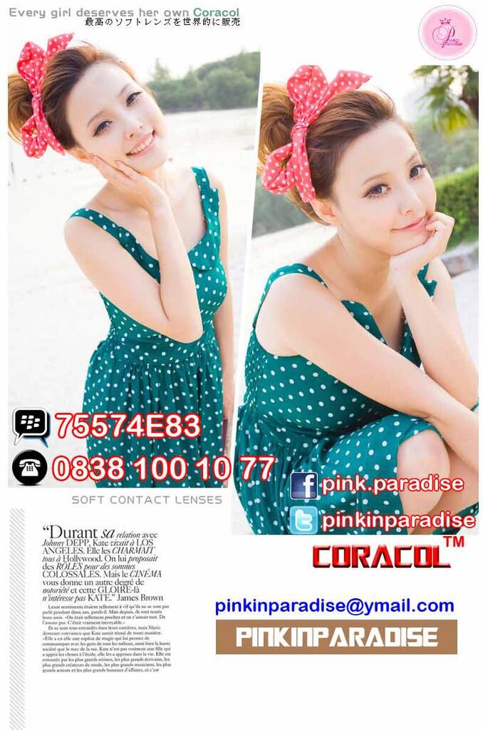 Pinkinparadise™ Japan Softlens / Soft Lens / Contact Lens - CORACOL®