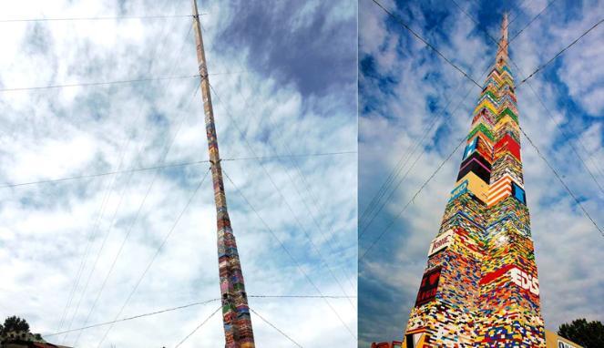 Menara Lego Tertinggi Di Dunia