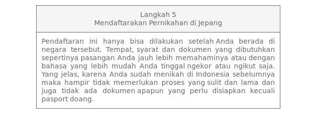 Agan Berminat Menikah Dengan Orang Jepang? Inilah Prosedur &amp; Syarat Administrasinya