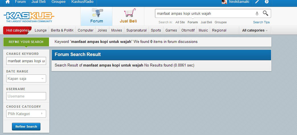 Manfaat Ampas KOPI untuk wajah