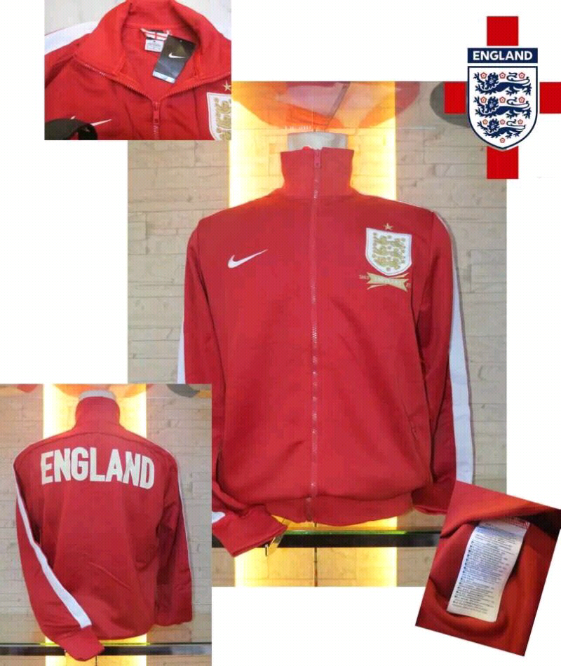 JAKET ENGLAND RED OFFICIAL