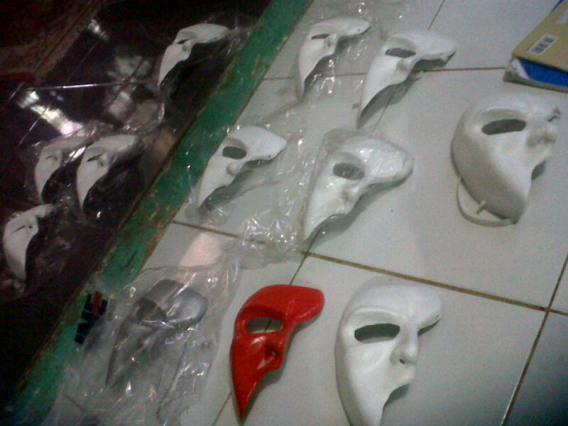 JUAL topeng Anonymous, Phantom, Hokey mask, Jabbawokez Murah