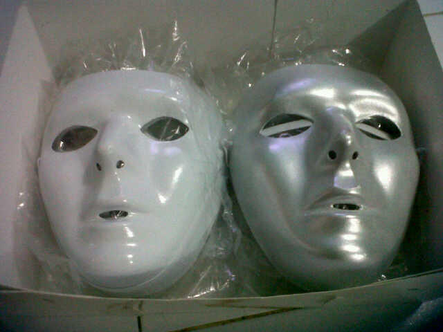JUAL topeng Anonymous, Phantom, Hokey mask, Jabbawokez Murah