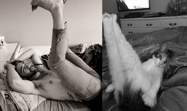 Hot &amp; Lucu ...... Cowok &amp; Kucing