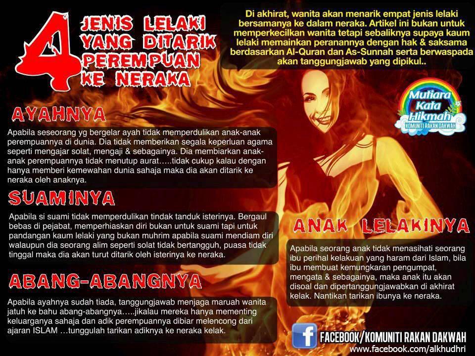 Penyebab Wanita Kebanyakan Masuk Neraka
