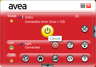 &#91;HELP&#93; Modem &quot;Connection error.&quot;