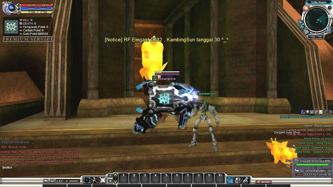 RF Elegant &#91;Private Server&#93; 30 Nov 2013