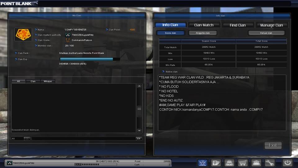 **SALE CLAN COMANDO GRADE 2**