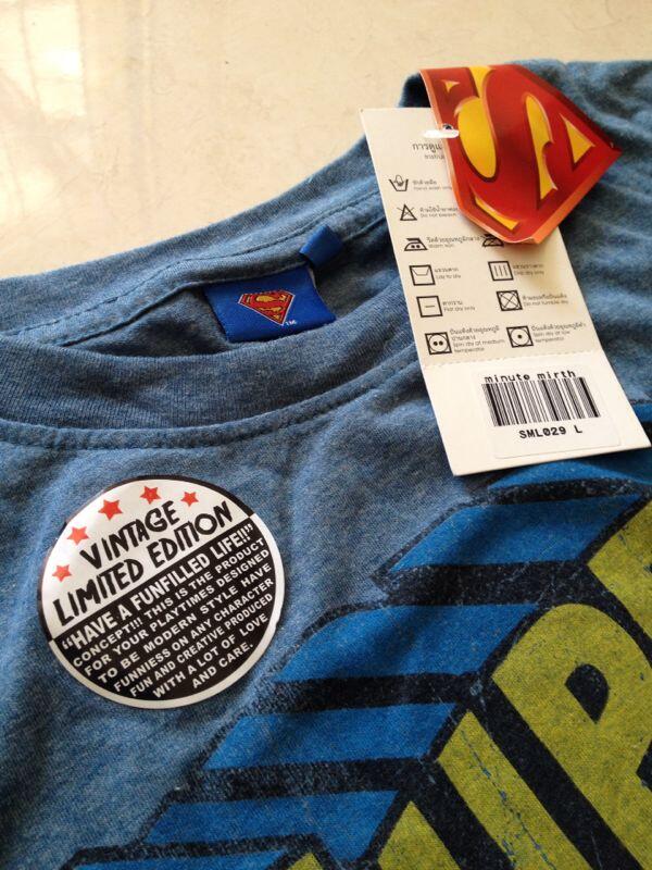 kaos superman DC comic thailand