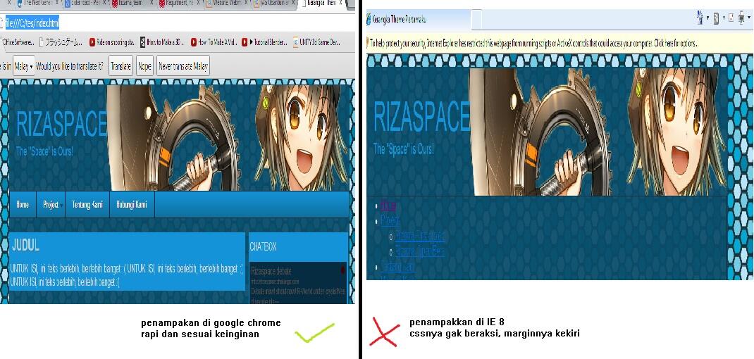 &#91;ASK&#93;web ane jadi error di browser yang berbeda