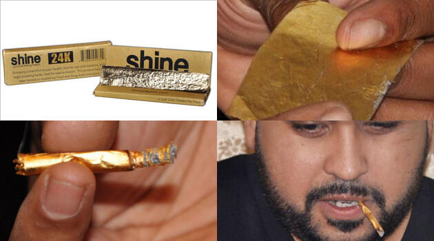 Yuk kita lihat "SHINE" rokok yang terbuat dari emas