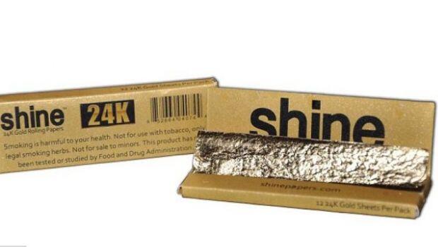 Yuk kita lihat "SHINE" rokok yang terbuat dari emas