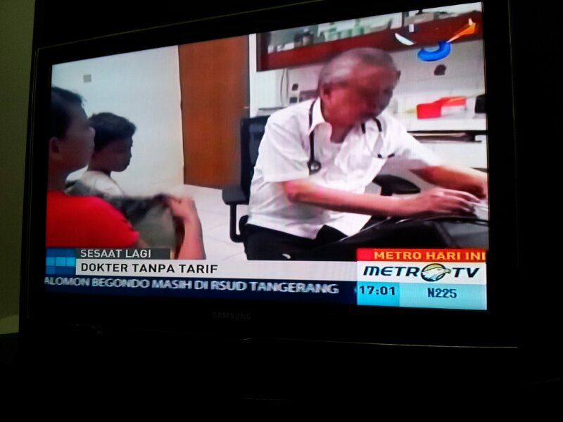 Cepet nonton metrotv sekarang, kisah Lo Siaw Ging dokter tanpa tar