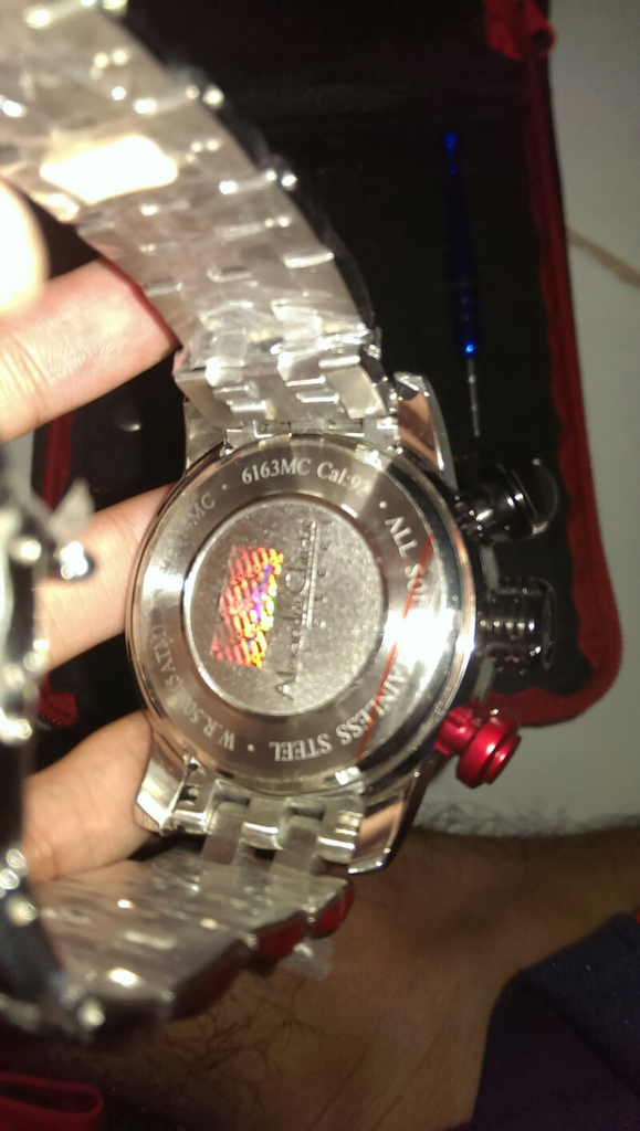 WTS alexandre christie 6163 BNOB warna silver plat hitam,jual cepat!!