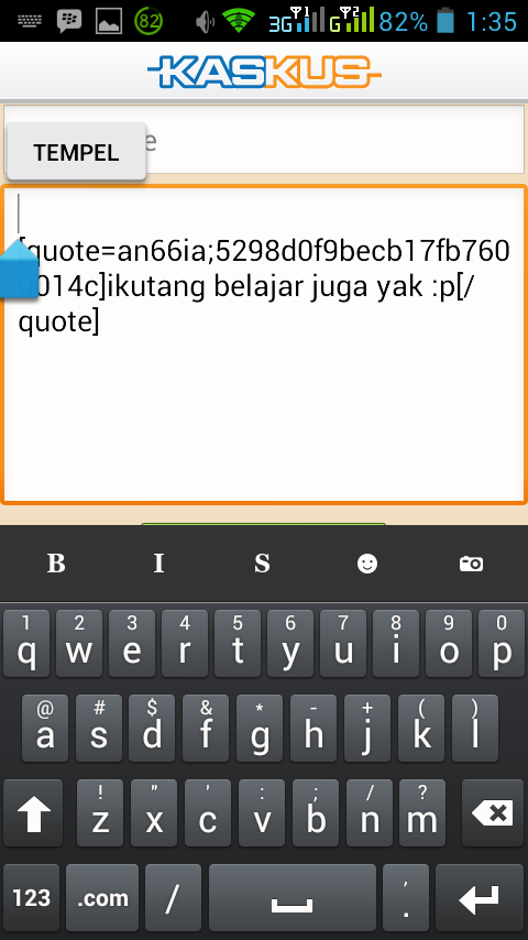 ## CARA MEMBUAT MULTI QUOTE DI ANDROID KASKUS ##