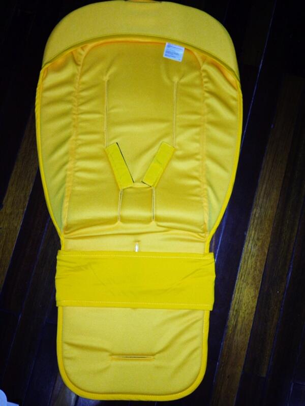 Jual : Bugaboo seat liner yellow original