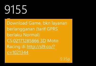SMS 9915 PENCURI PULSA