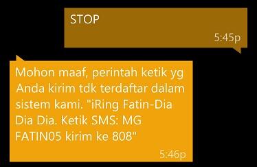 SMS 9915 PENCURI PULSA