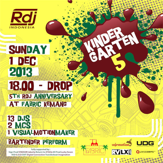RDJ Indonesia 'KINDERGARTEN' Party