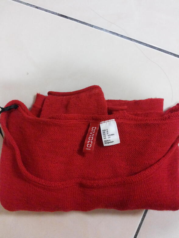 **FOR SALE* H&M BASIC WHITE SHIRT & COTTON ON PRELOVED SWEATER