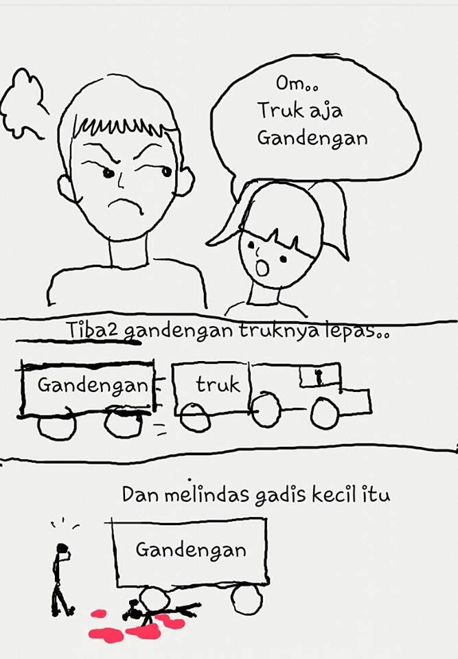 Versi lain &quot;truk aja gandengan, masa om enggak&quot; &#91;JOMBLO MASUK&#93;