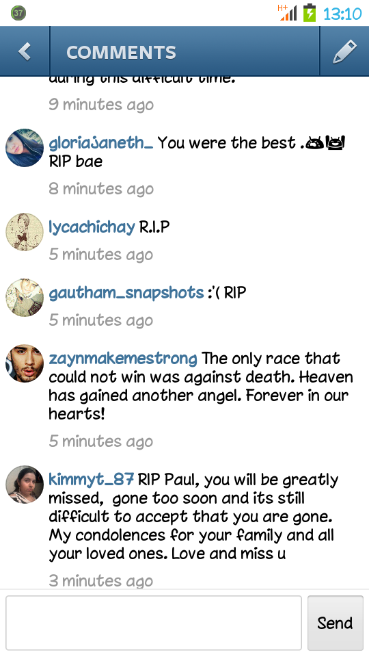 R.I.P Paul Walker aka Brain O'Connor