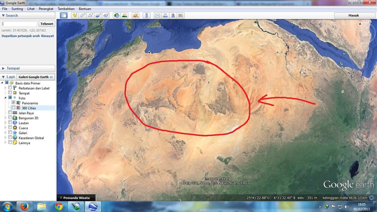 Ane lagi iseng liat google earth liat ini gan