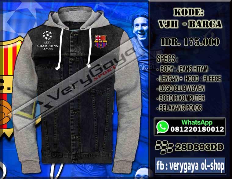 VARSITY JEANS HOODIE EL CLASSICO: BARCA VS MADRID