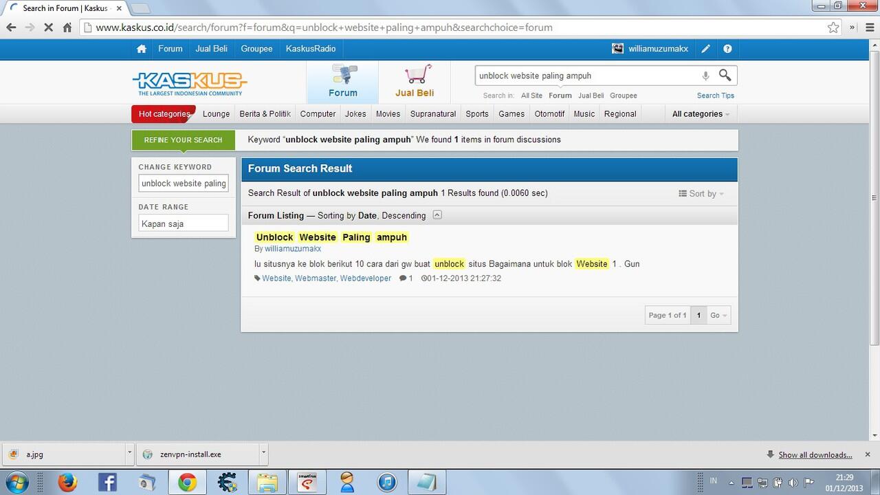 Unblock Website Paling ampuh