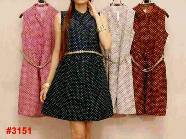 Polka Dress free Belt