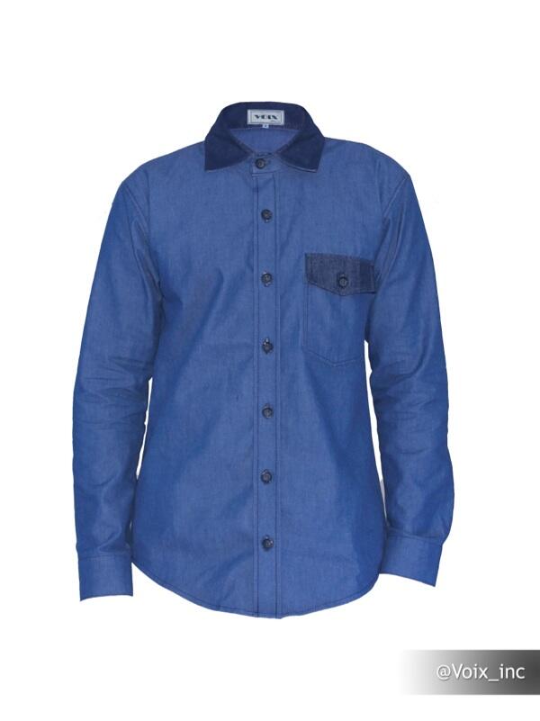 Garage Sale Jual Kemeja Jeans Lokal Murah Cowok dan Cewek