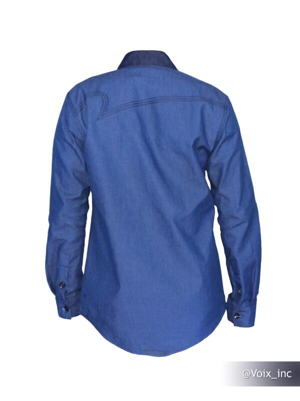 Garage Sale Jual Kemeja Jeans Lokal Murah Cowok dan Cewek