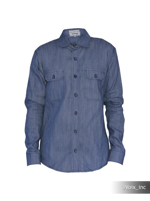 Garage Sale Jual Kemeja Jeans Lokal Murah Cowok dan Cewek