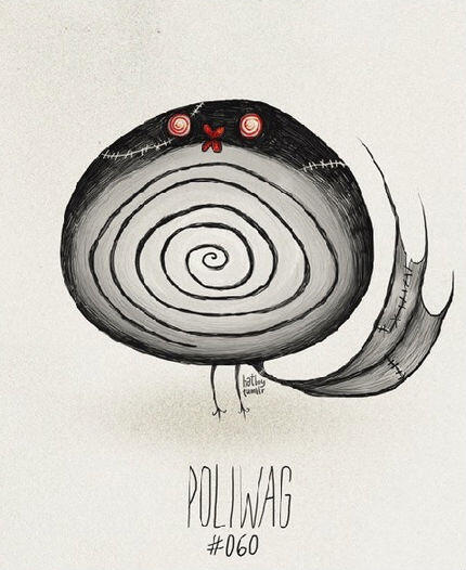 &#91;COOL&#93; Gambar Pokemon ala Tim Burton 