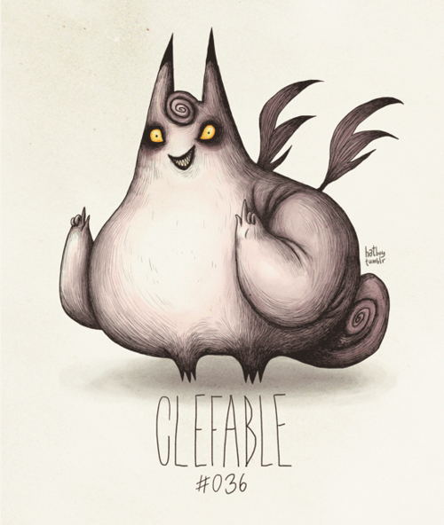 &#91;COOL&#93; Gambar Pokemon ala Tim Burton 