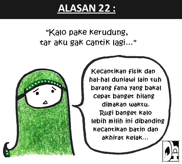 20 ALASAN GAK MAU BERJILBAB. Akhwat masuppp