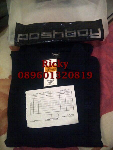 KAOS POLO/POLO SHIRT POLOS POSHBOY ORI MURAH LIMITED STOCK