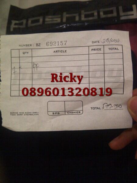 KAOS POLO/POLO SHIRT POLOS POSHBOY ORI MURAH LIMITED STOCK