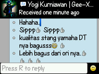 Stang Byson,Tiger Revo,Tiger, Vixion, TS Hitam
