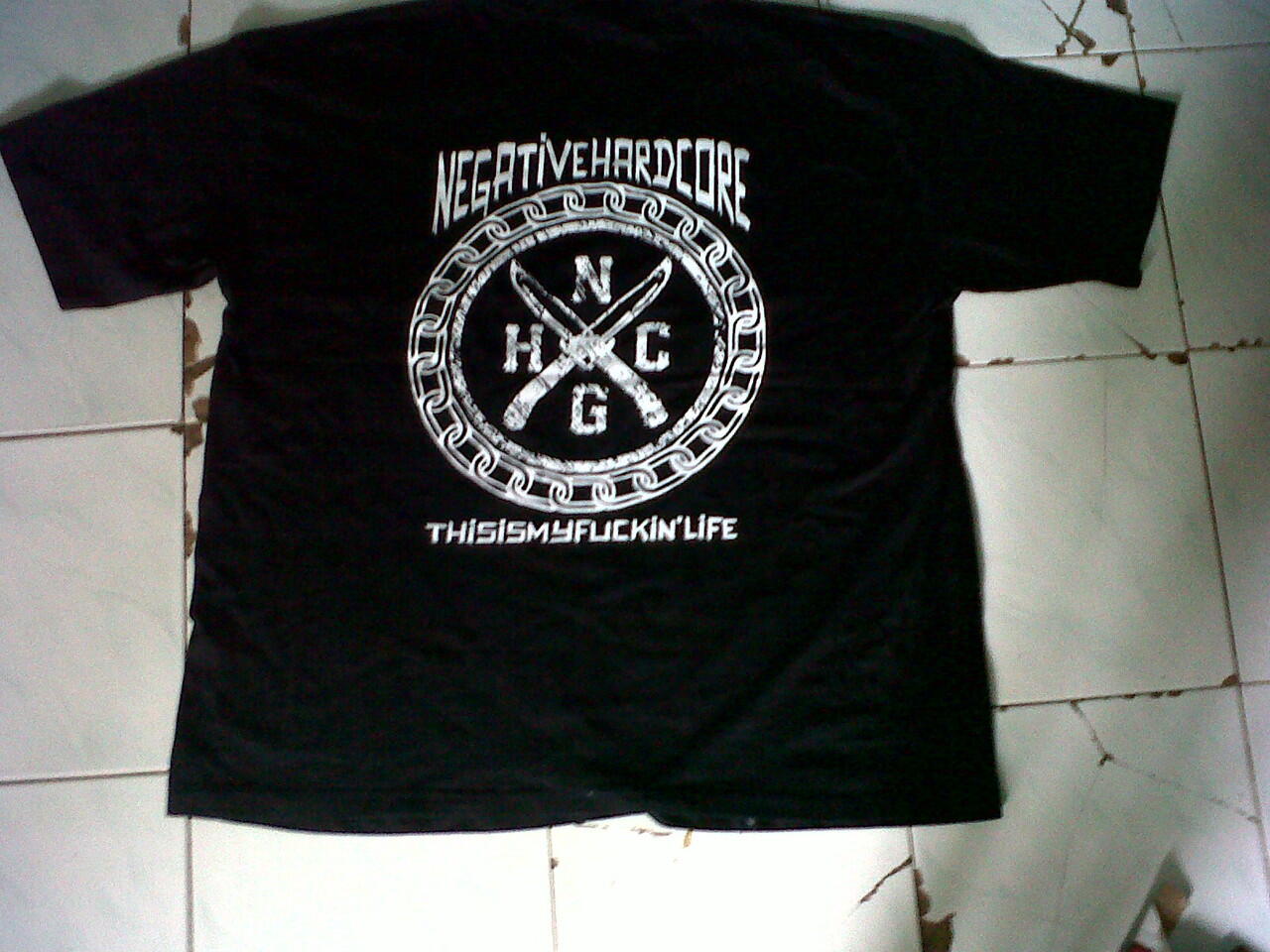 Kaos Negative Hardcore Murah !!