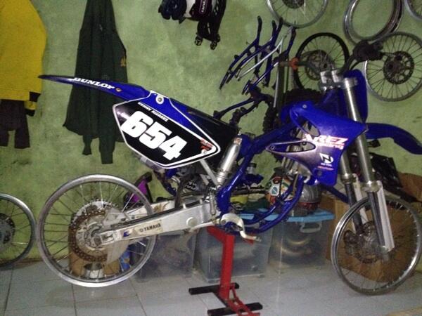 Terjual yamaha yz125 tanpa mesin KASKUS