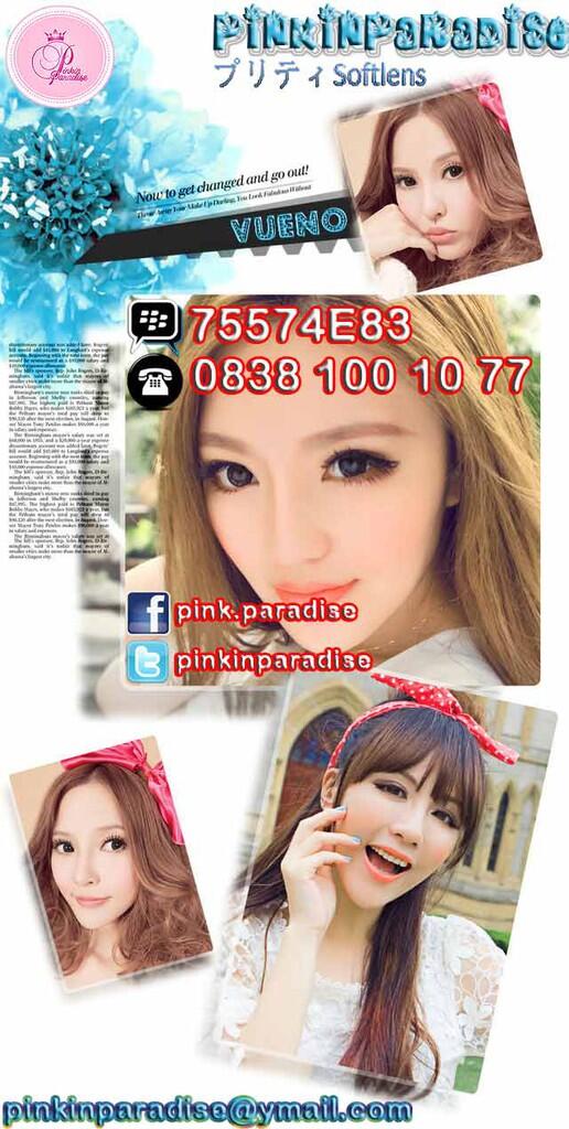 Softlens VUENO® Pinkinparadise™ Japan Contact Lens / Soft Lens