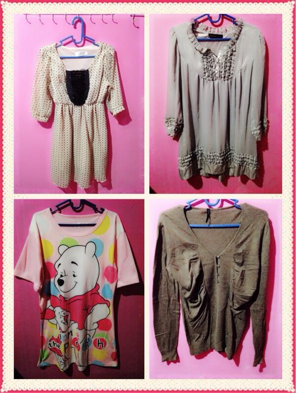Masuk sis.Preloved dress n blouse fashion murah